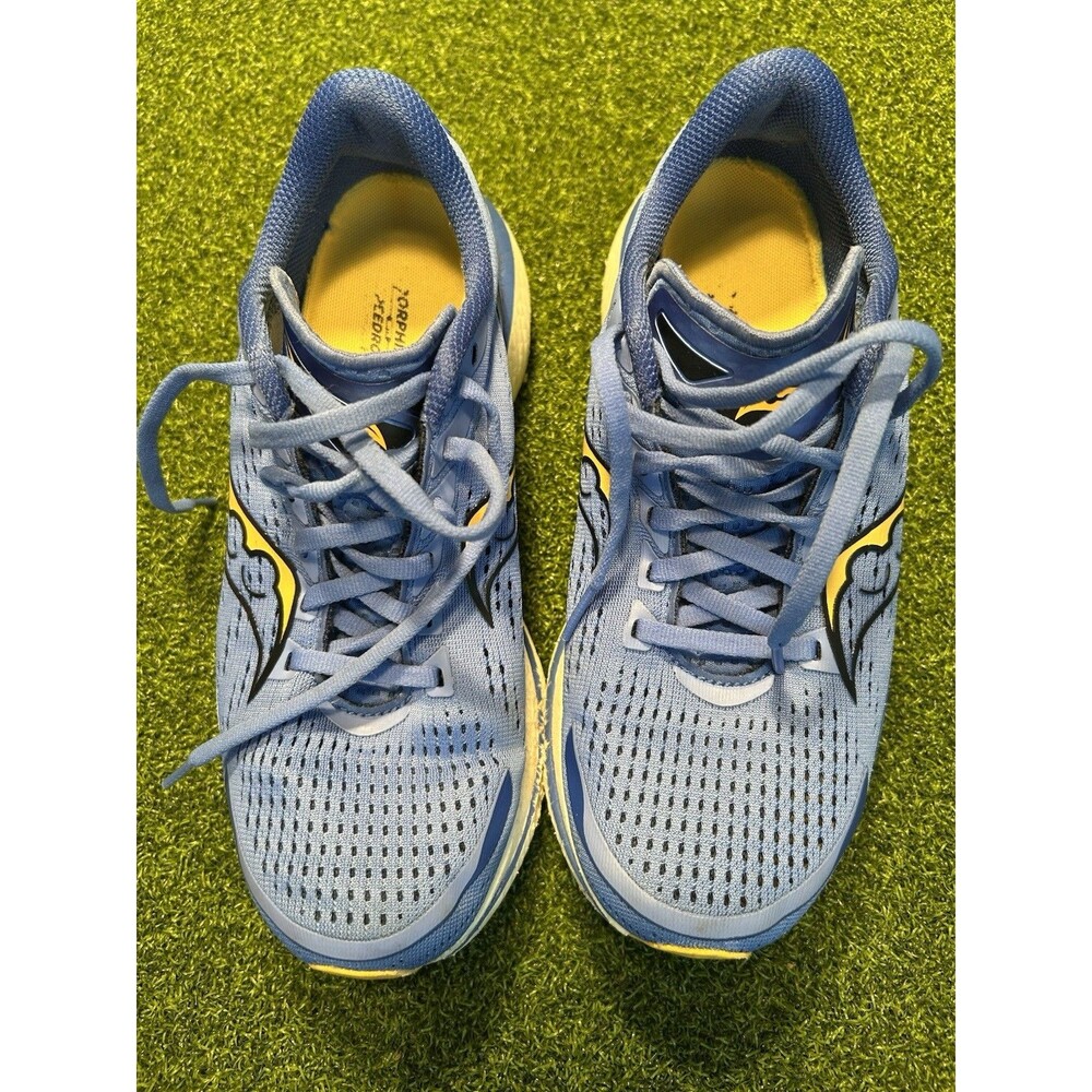 Saucony Endorphin Speed 3 Women’s Size 9 Blue Yellow Running Shoes S10756-30 - Picture 3 of 11